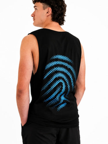 Essentials Vest - Black & Blue