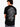 Halftone Finger Print T-shirt - Black
