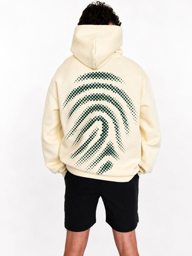 Signature Half Tone Hoodie - Butter