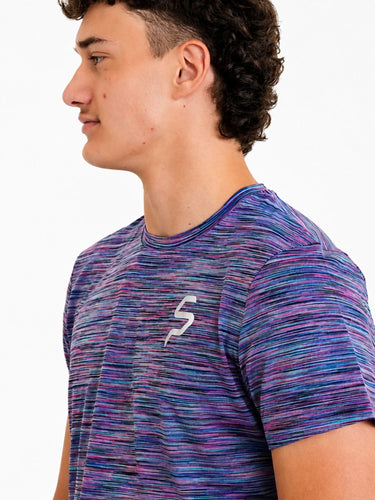 SP Dye T-Shirt - Pink & Blue