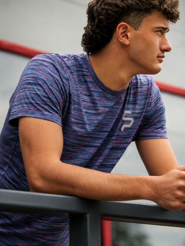 SP Dye T-Shirt - Pink & Blue