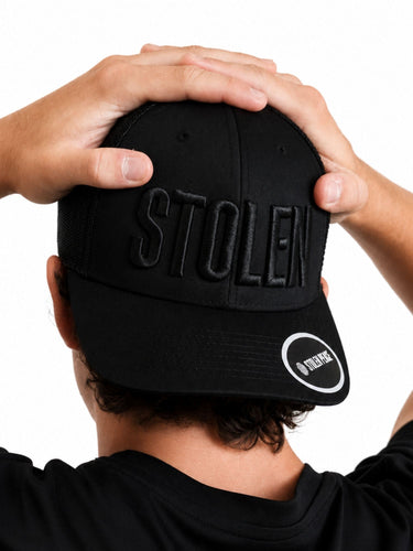 All Black Stolen Cap
