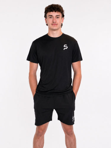 No Peace Active Shorts - Black